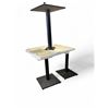 Image 1 : Group of 3 Square Marble Cafe Table