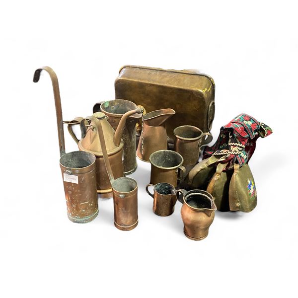 Vintage Copper & Brass Pitchers and Vessels