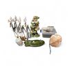 Image 1 : Group of Misc - Salt Lamp, Easter Decor, Christmas Decor, Stampmaker, Etc,