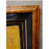 Image 3 : Original Painting, Water Lilies by Matthew Smith, Signed, Wood Framed 33" x 41"