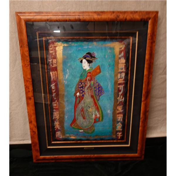 Original Painting by Matthew Smith, Signed, Wood Framed 33" x 41"