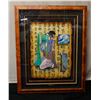 Image 1 : Asian Artwork Original Acrylic Artwork by Matthew Smith, Wood Framed 33" x 41"