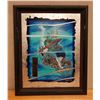 Image 1 : Asian Artwork by Matthew Smith, Wood Framed 23" x 28"