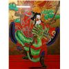 Image 4 : Goro with Dragon Artwork by Matthew Smith, Wood Framed 34" x 42"