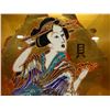 Image 4 : Asian Artwork by Matthew Smith, Framed 16" x 16"