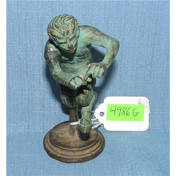Bronze Pan figure half man half animal