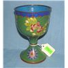 Image 1 : Cloizenne over bronze floral goblet