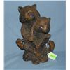 Image 1 : Bronze bear group figure