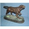 Image 2 : Bronze pointer dog on base