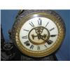 Image 3 : Bronzed over cast metal mantle clock with Cincinnatus figure