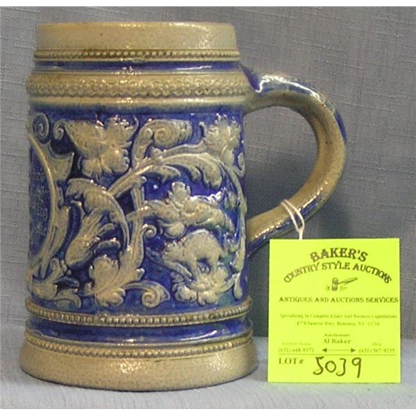 Vintage German beer stein