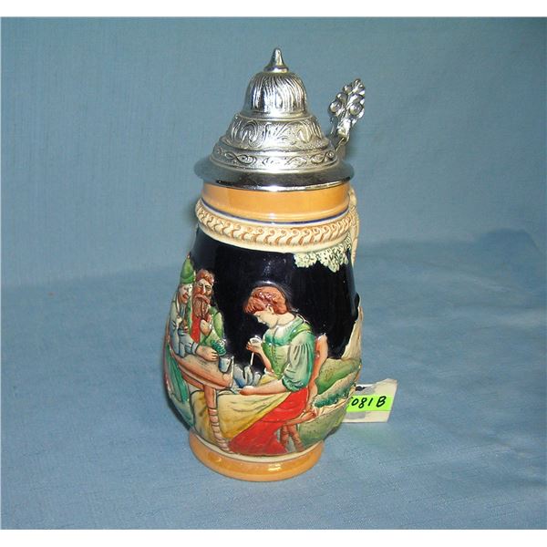 Early German beer stein
