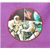 Image 1 : Vint. first man on the moon 3D pin back button