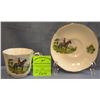 Image 1 : Canadian mounted police cup and saucer set