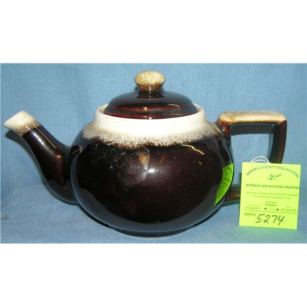 Early Pfalzgraf earthenware teapot