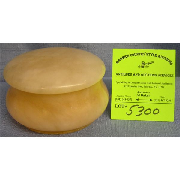 High quality soapstone powder or trinket Jar