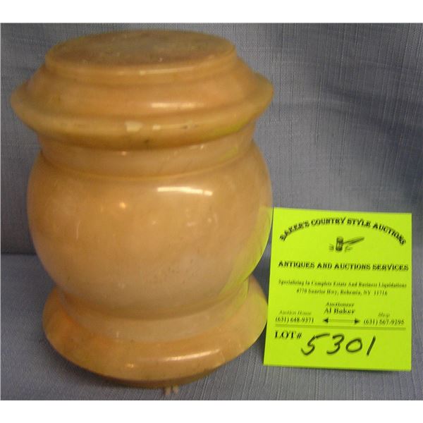 High quality soapstone storage jar