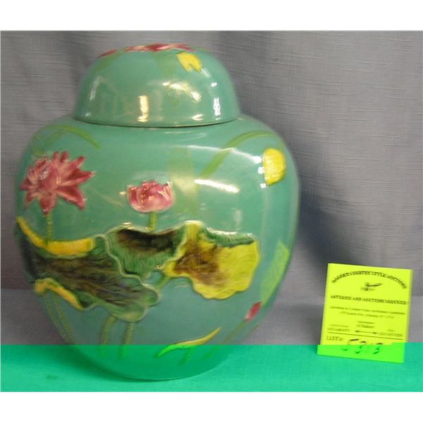 Paint decorated spice jar