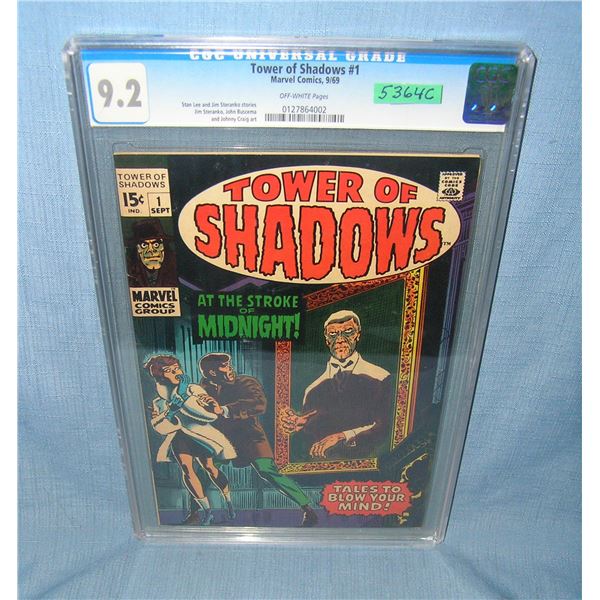 Graded Tower of Shadows comic book