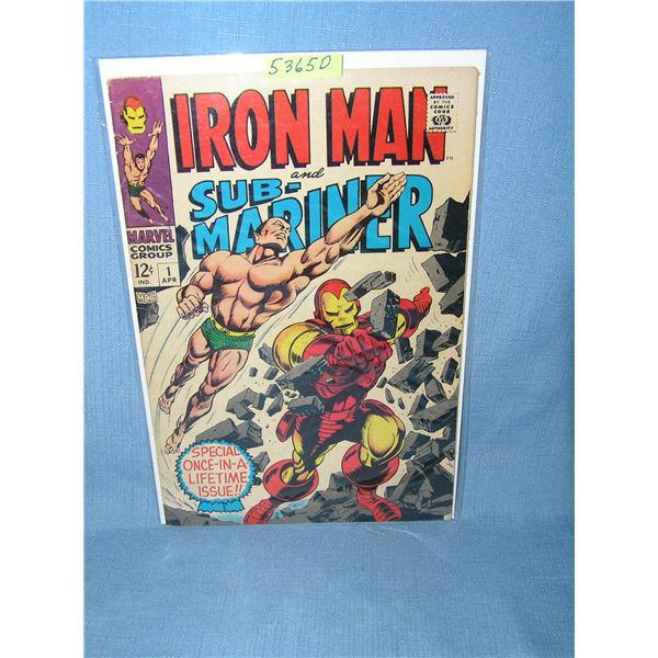 Marvel Ironman and Submariner number 1 first edition