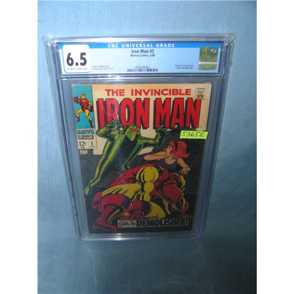 Early Marvel Iron Man number 2 graded 6.5