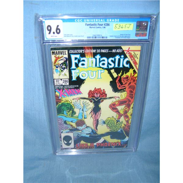 Marvel Fantastic 4 number 286 graded 9.6