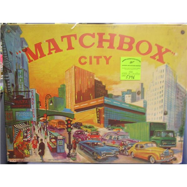 Vintage Matchbox city play set