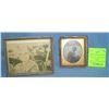 Image 1 : Pair of vintage picture frames with images