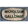 Image 1 : Nicholson and Galloway Large Golding patch