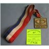 Image 1 : Georgia state Olympic game style medal and ribbon