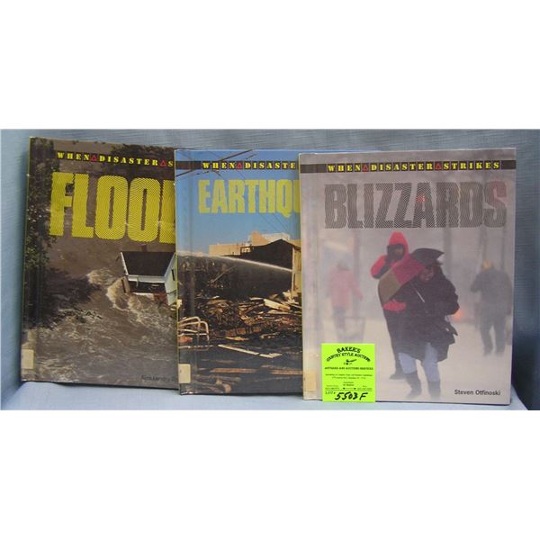When disaster strikes hardcover books