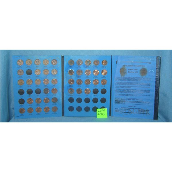 Lincoln penny collection 1975 to 1996