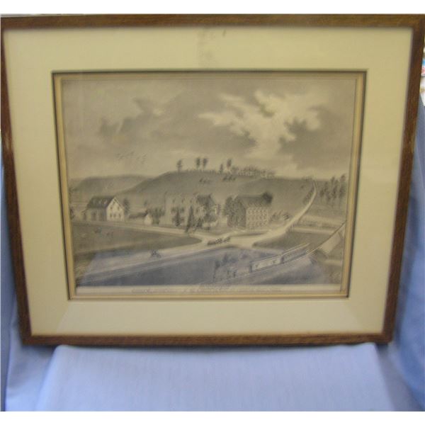 19th century Lancaster county print