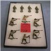 Image 1 : Collection of all hand painted toy soldiers
