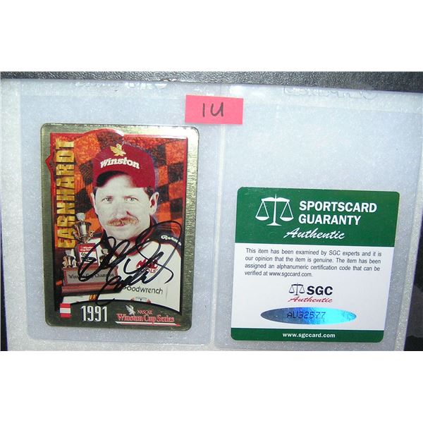 Dale Earnhardt tin Winston Cup