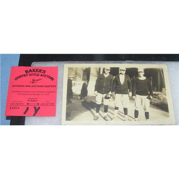 Early Colby College baseball photo