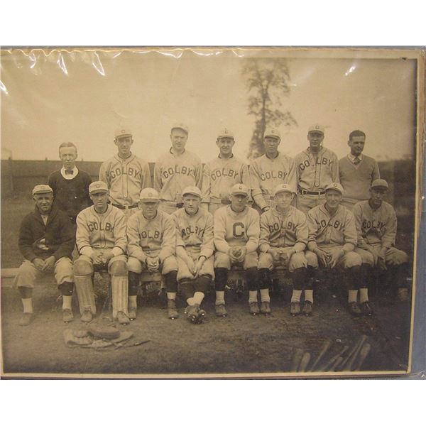 Early Colby College baseball team photo