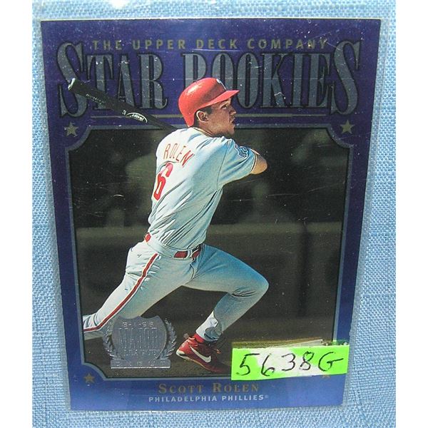 Scott Rolen rookie baseball card