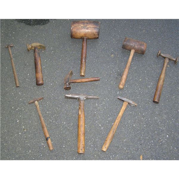 Collection of antique tools