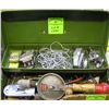 Image 1 : Box full of tools, hardware and accessories