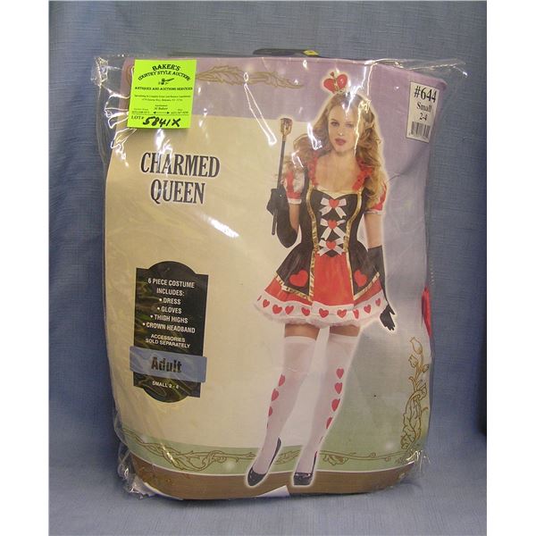 Modern charmed queen adult costume