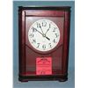 Image 1 : Mahogany quartz clock