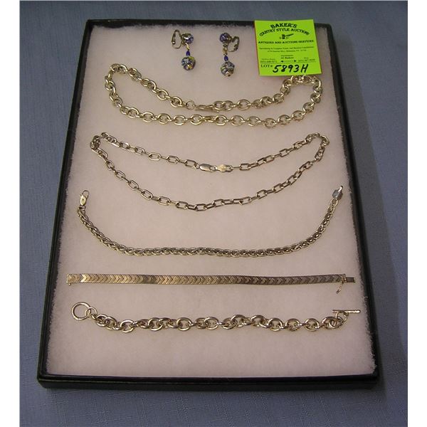 Vintage sterling silver and silver plate jewelry