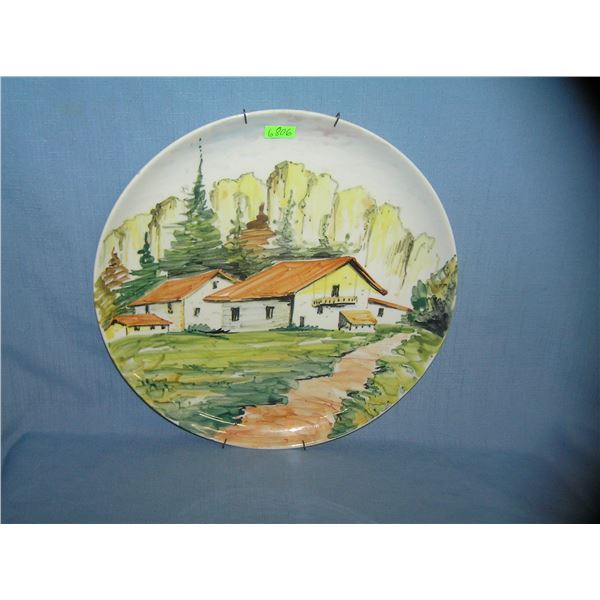 Large Porcelain wall charger