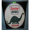 Image 1 : Sinclair Dino Gasoline retro style advertising sign
