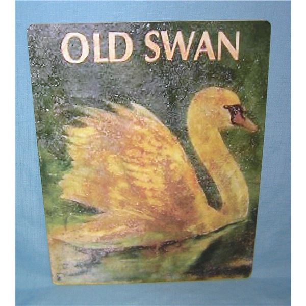 Old Swan retro style advertising sign