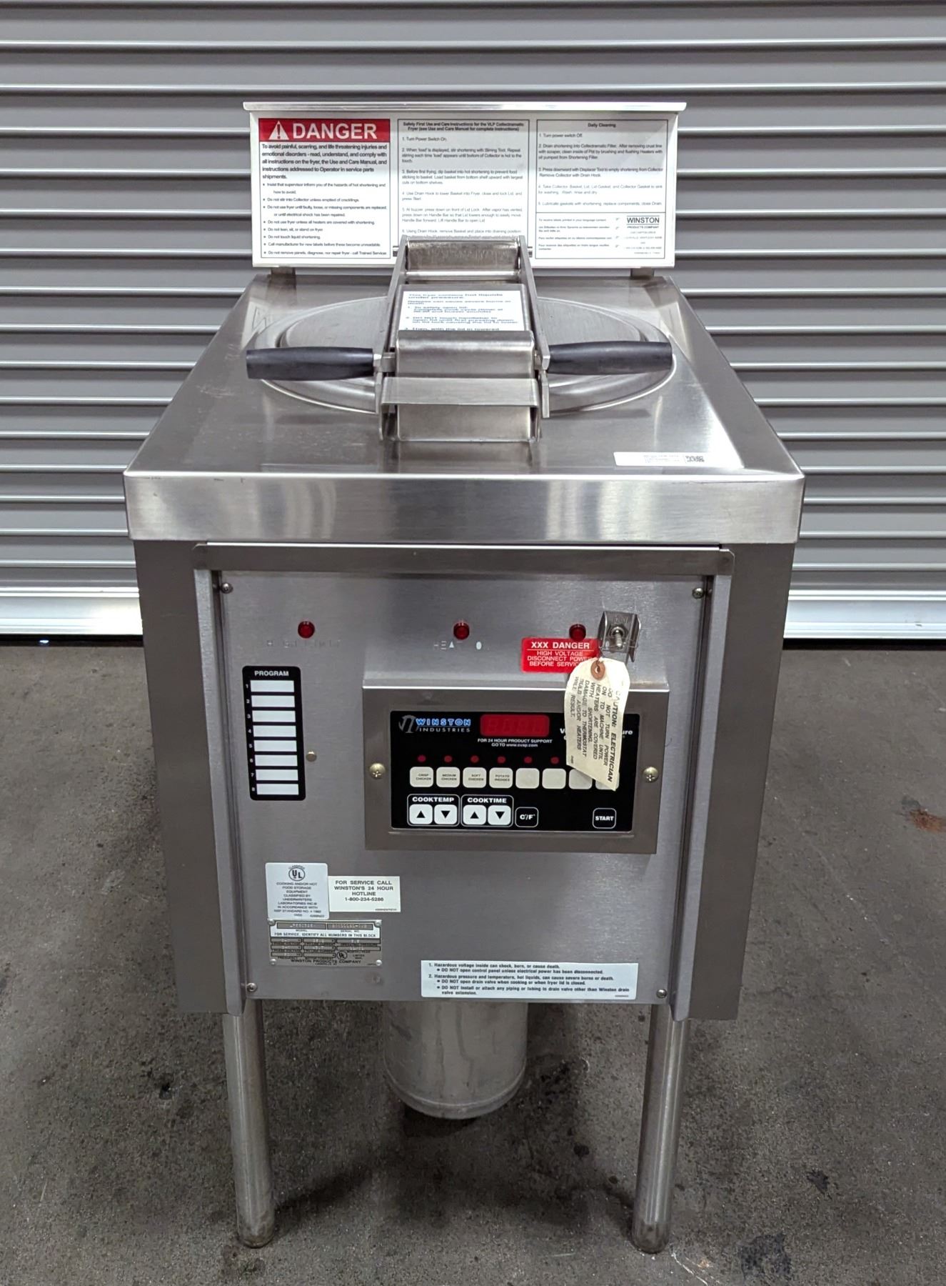 Collectramatic Winston LP56C32SM Collectramatic Pressure Fryer | 1-002/R2