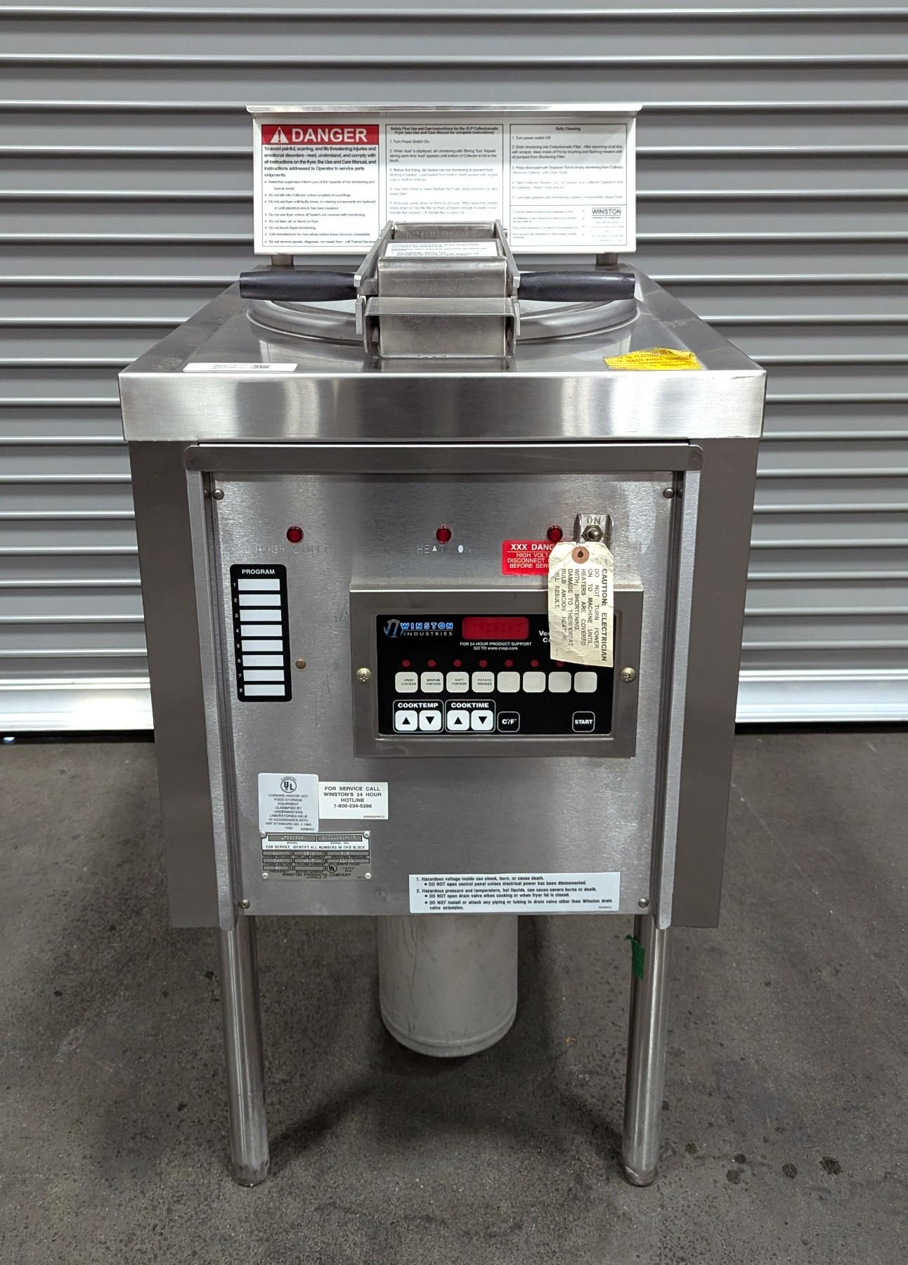 Collectramatic Winston LP56C32SM Collectramatic Pressure Fryer | 1-003/R2