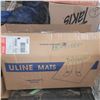 Image 1 : Box w/ Contents - Vtg Blue Glass Dish, Collector Die Cast Cars, Water Fountain