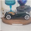 Image 6 : Box w/ Contents - Vtg Blue Glass Dish, Collector Die Cast Cars, Water Fountain